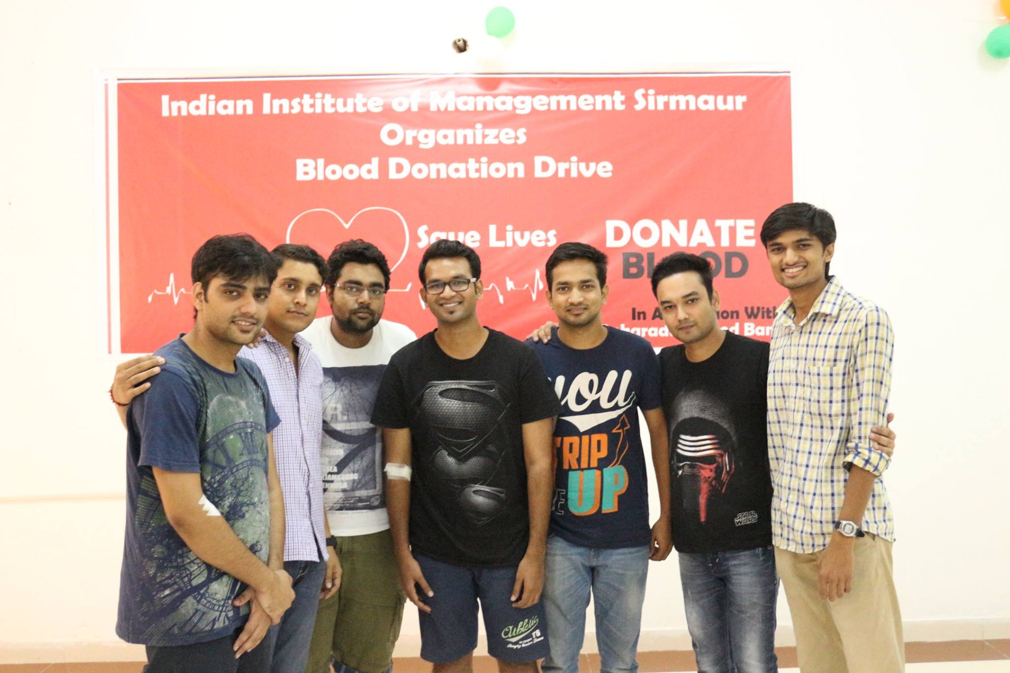 BLOOD DONATION DRIVE IIM Sirmaur Himachal Pradesh India